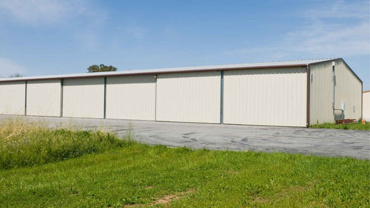 metal building with condensation leakage