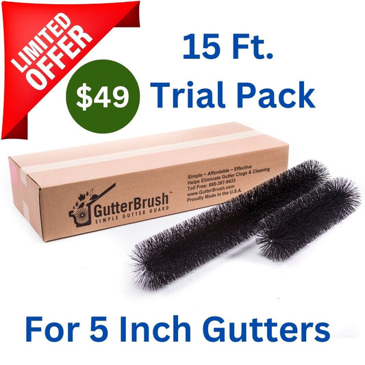 Trial - 5 INCH GUTTER GUARD - 15 FT. (4.25 IN. DIA.)