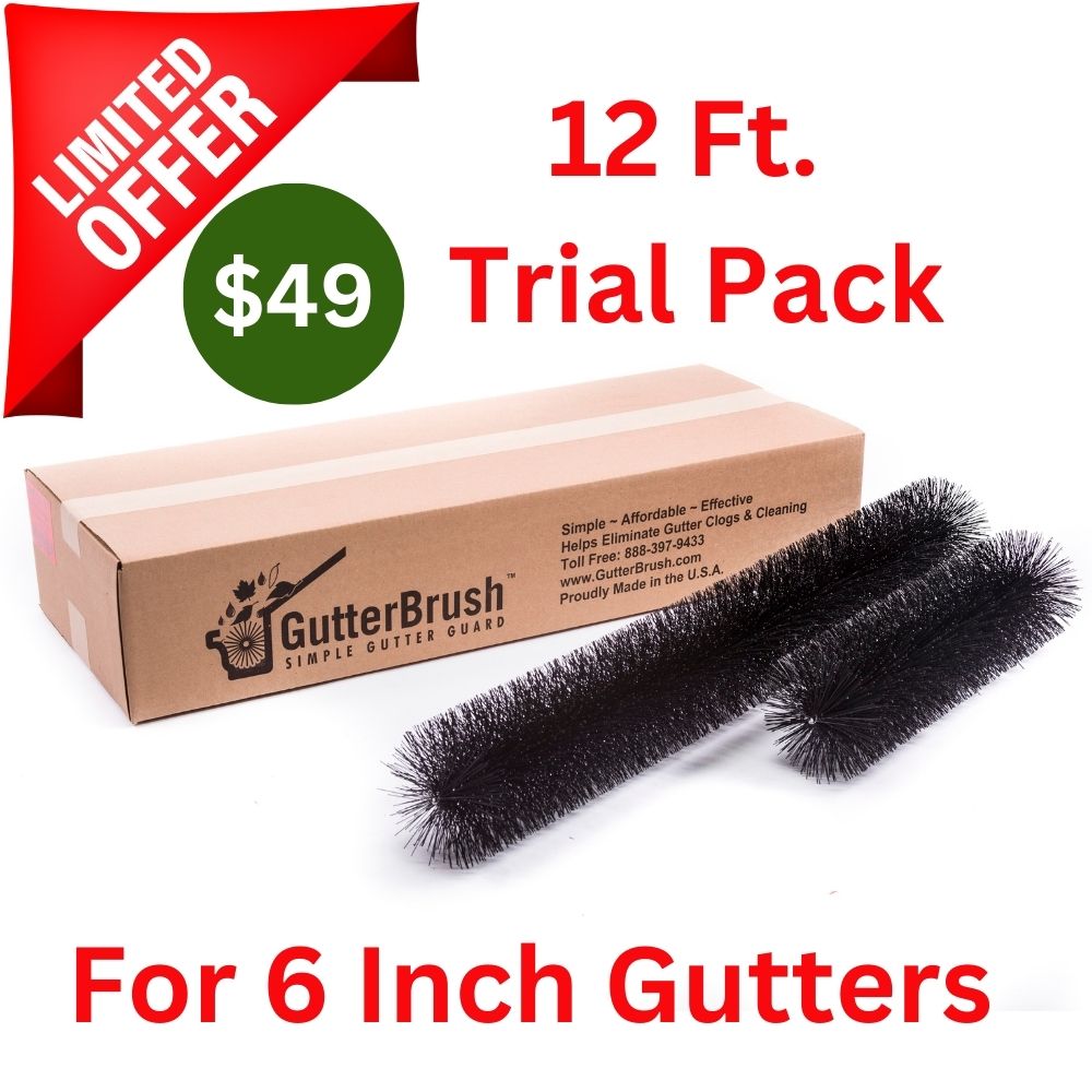 Trial - 6 INCH GUTTER GUARD - 12 FT. (5.25 IN. DIA.)