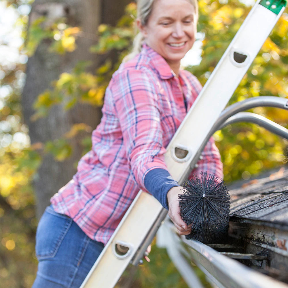 Gutter Cleaning Brush Gutter Guard Cleaner Tools with Extendable